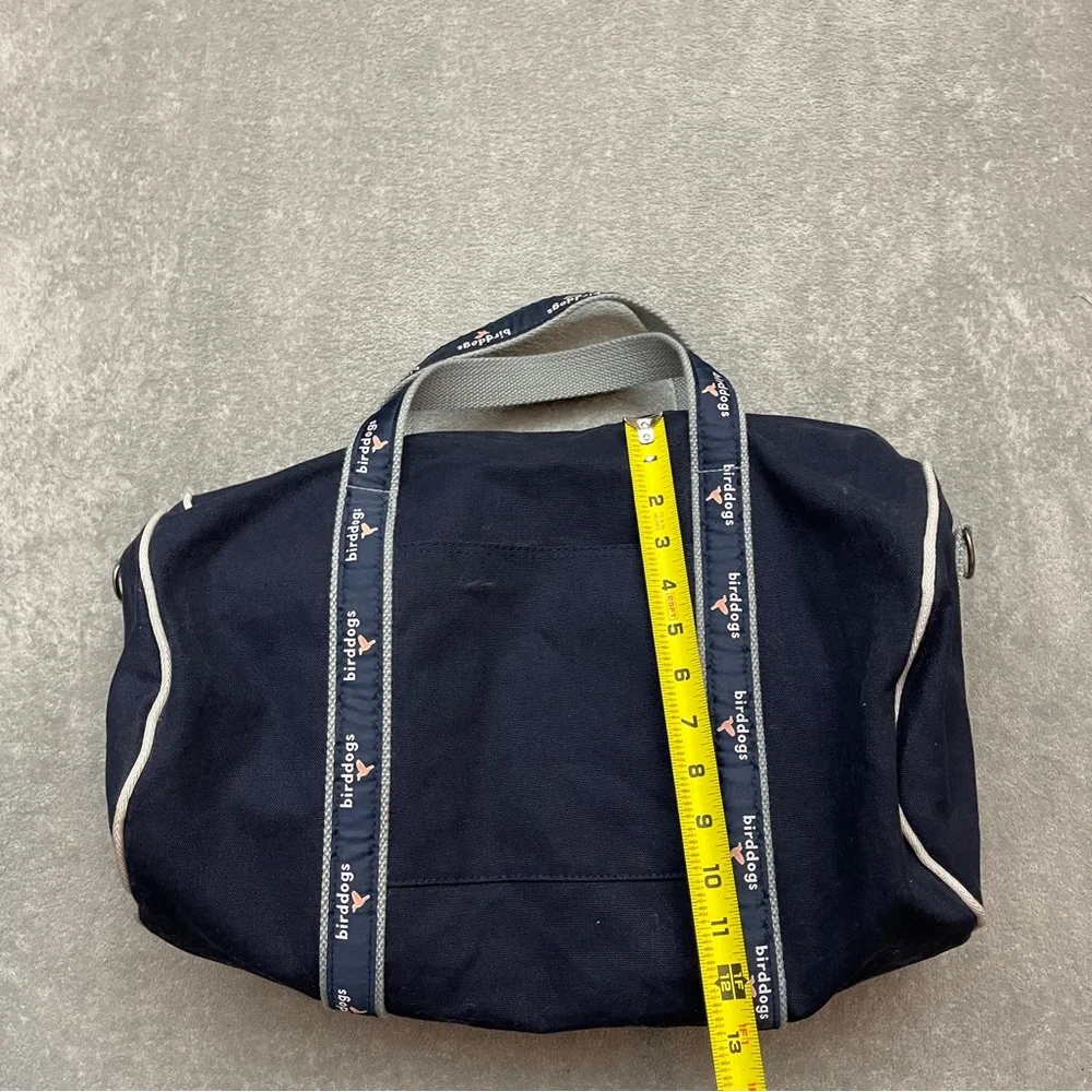 Birddogs Duffle Gym Travel Carry On Bag Navy Blue Canvas